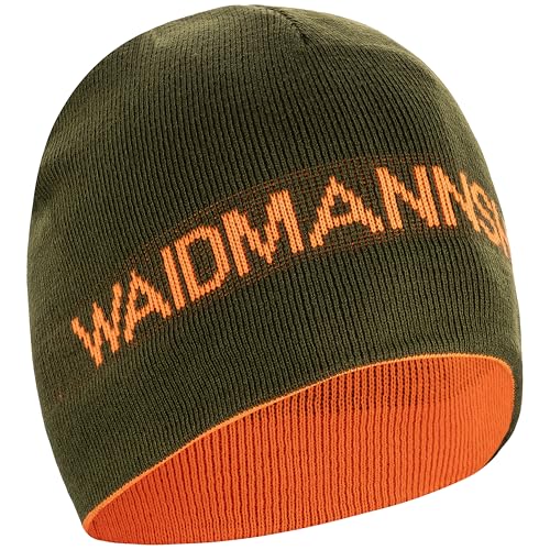 K & S Wendemütze Jagd WAIDMANNSHEIL Strickmütze Signal Orange Grün Sichtbarkeit Beanie Mütze K & S Wendemütze Jagd WAIDMANNSHEIL Strickmütze Signal Orange Grün Sichtbarkeit Beanie Mütze von K & S