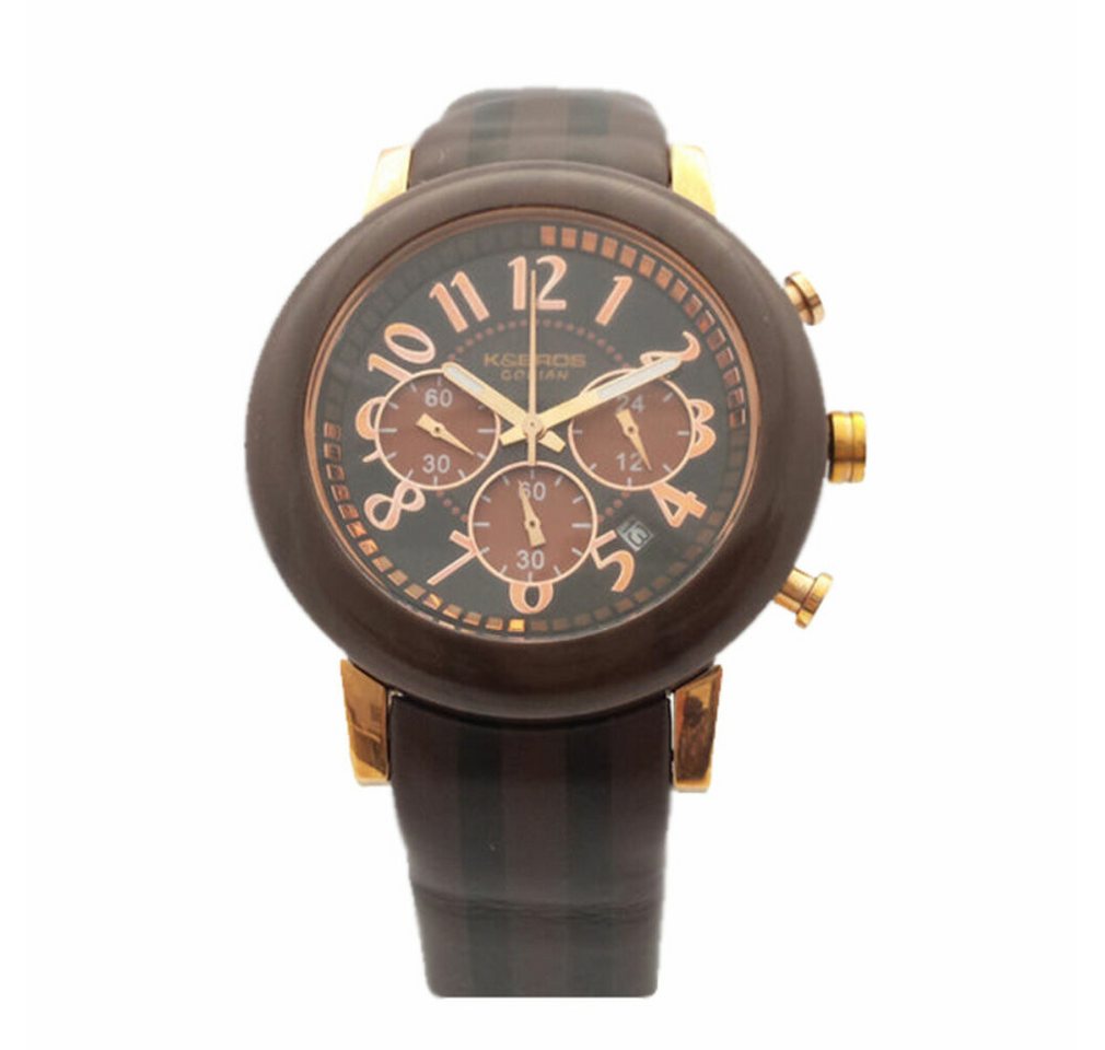 K&bros Luxusuhr Damenuhr 9427-4-710 (43 mm) von K&bros