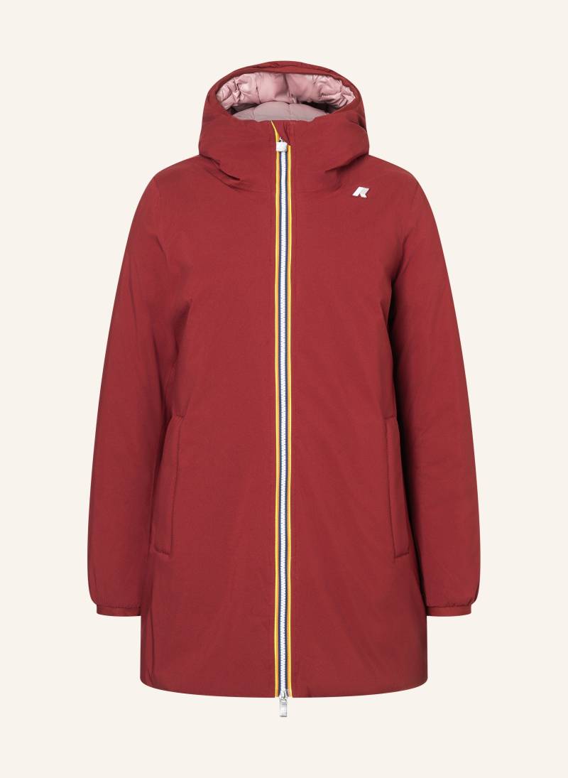 K-WAY Arbeitsjacke "K-Way Winterjacke SOPHIE ST THERMO DOUBLE zum Wenden" von K-way