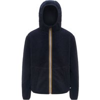 K-WAY Fleecejacke mit Kapuze, Regular Fit in M von K-way