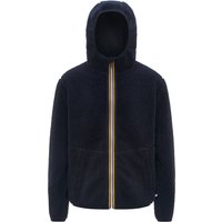 K-WAY Fleecejacke mit Kapuze, Regular Fit in S von K-way