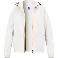 K-WAY Herren Regenjacke weiß Mikrofaser unifarben von K-way