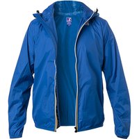 K-WAY Herren Regenjacke blau Mikrofaser unifarben von K-way