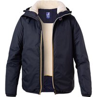 K-WAY Herren Regenjacke blau Mikrofaser unifarben von K-way