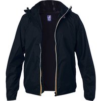 K-WAY Herren Regenjacke Schwarz Mikrofaser unifarben von K-way