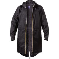 K-WAY Herren Regenmantel Schwarz Mikrofaser unifarben von K-way