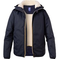 K-WAY Herren Regenjacke blau Mikrofaser unifarben von K-way