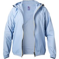 K-WAY Herren Regenjacke blau Mikrofaser unifarben von K-way