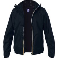 K-WAY Herren Regenjacke schwarz Mikrofaser unifarben von K-way