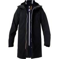 K-WAY Herren Regenjacke schwarz unifarben K-WAY Herren Regenjacke schwarz unifarben von K-way