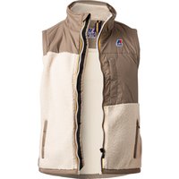 K-WAY Herren Weste beige Fleece von K-way