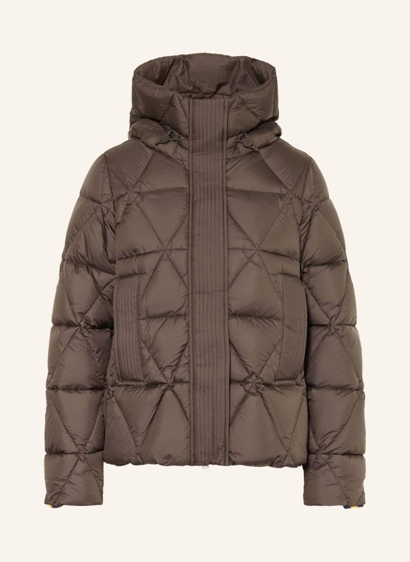 K-Way Daunenjacke Lethille braun von K-way