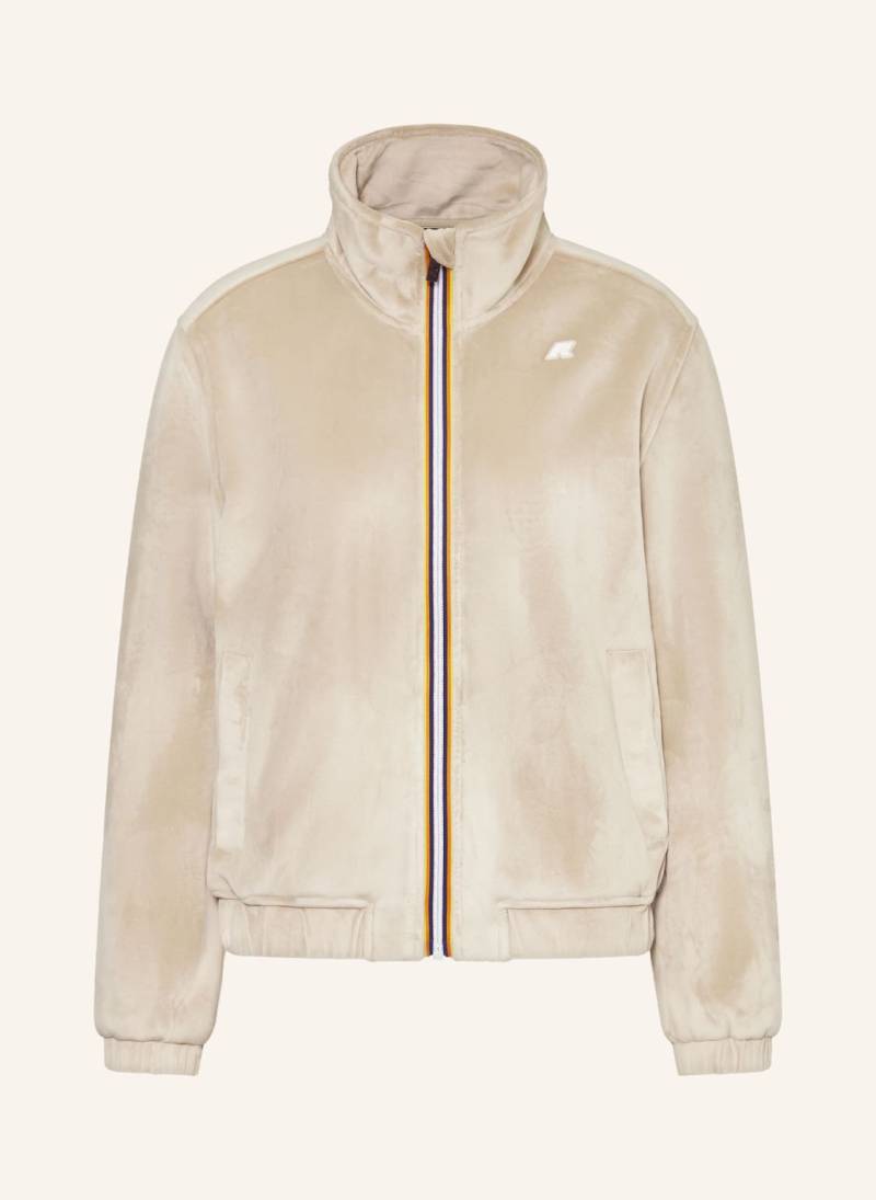 K-Way Fleecejacke Viviette beige von K-way
