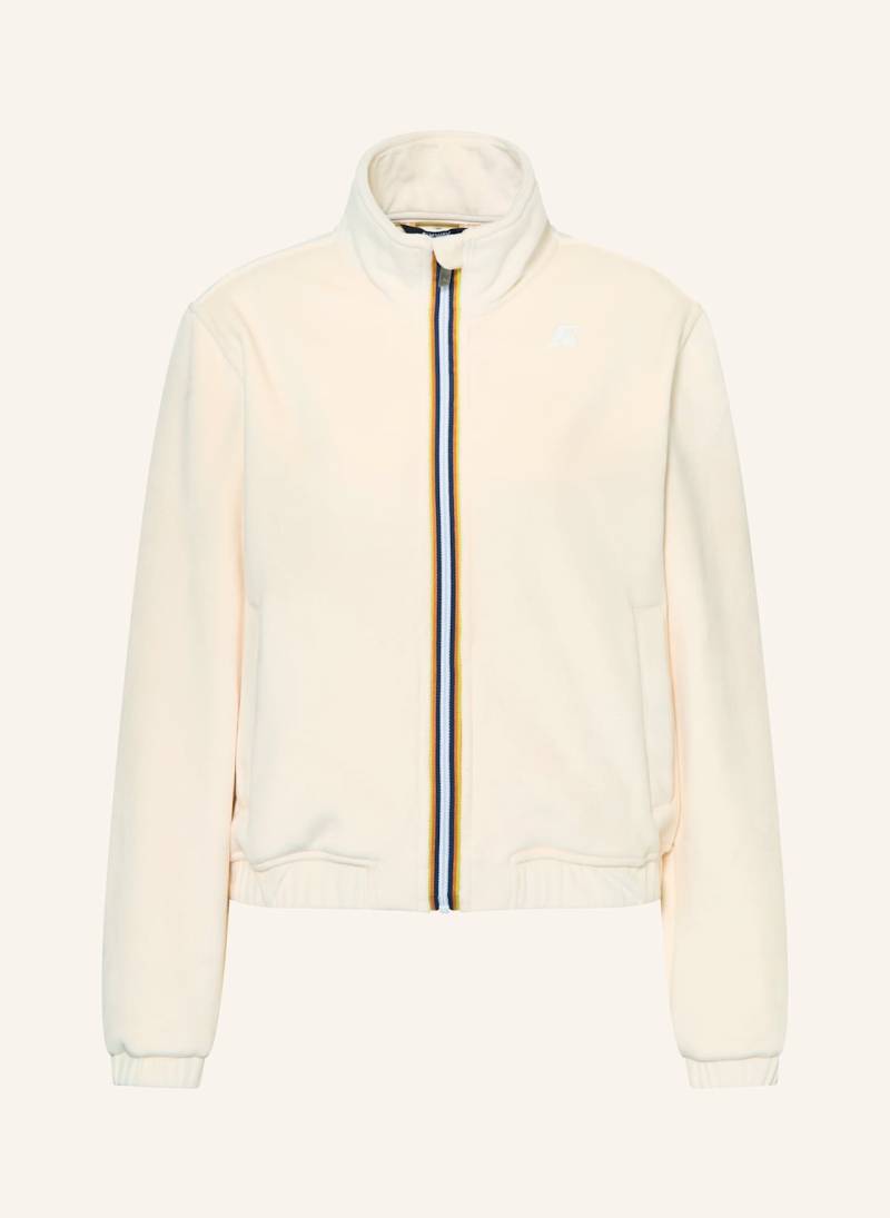 K-Way Fleecejacke Viviette weiss von K-way