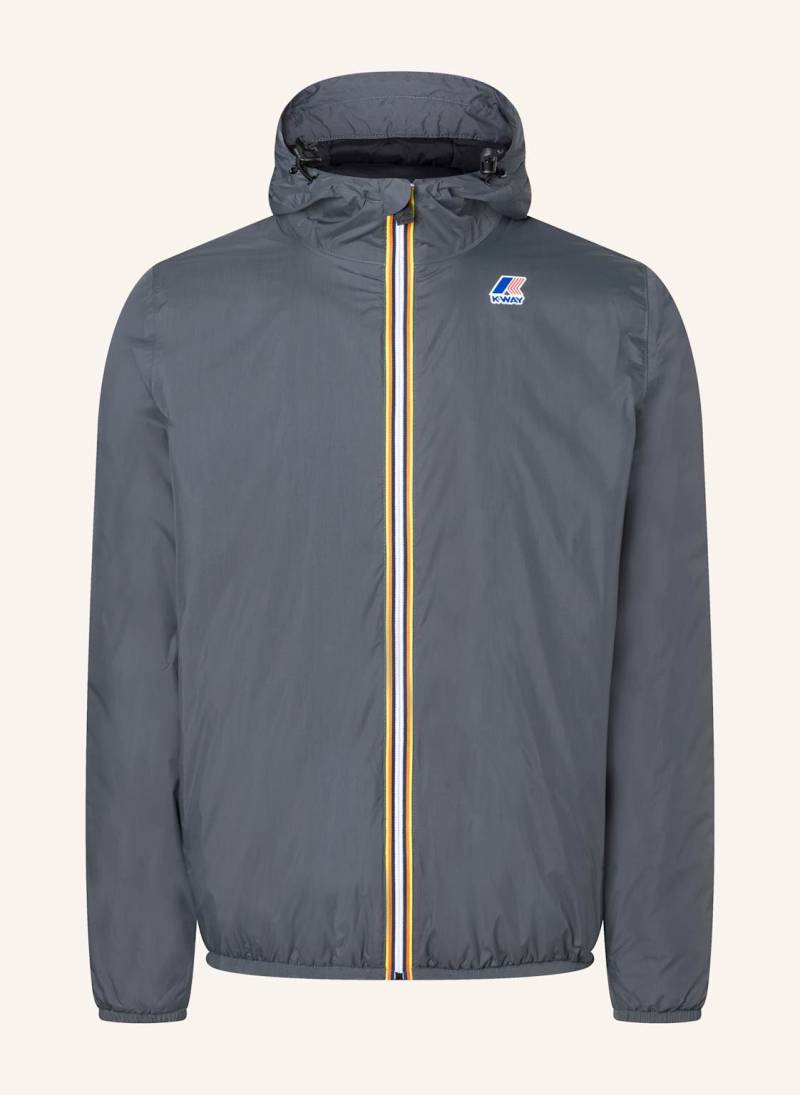 K-Way Funktionsjacke Le Vrai 4.0 Claude Warm grau von K-way