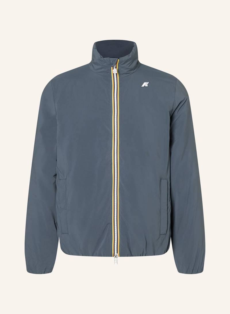K-Way Funktionsjacke Valentine Plain Warm blau von K-way