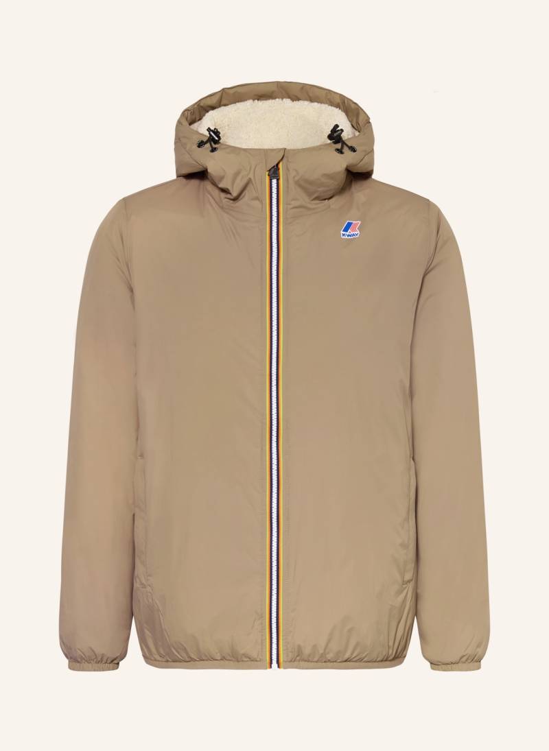 K-Way Jacke Le Vrai 4.0 Claude Orsetto beige K-Way Jacke Le Vrai 4.0 Claude Orsetto beige von K-way