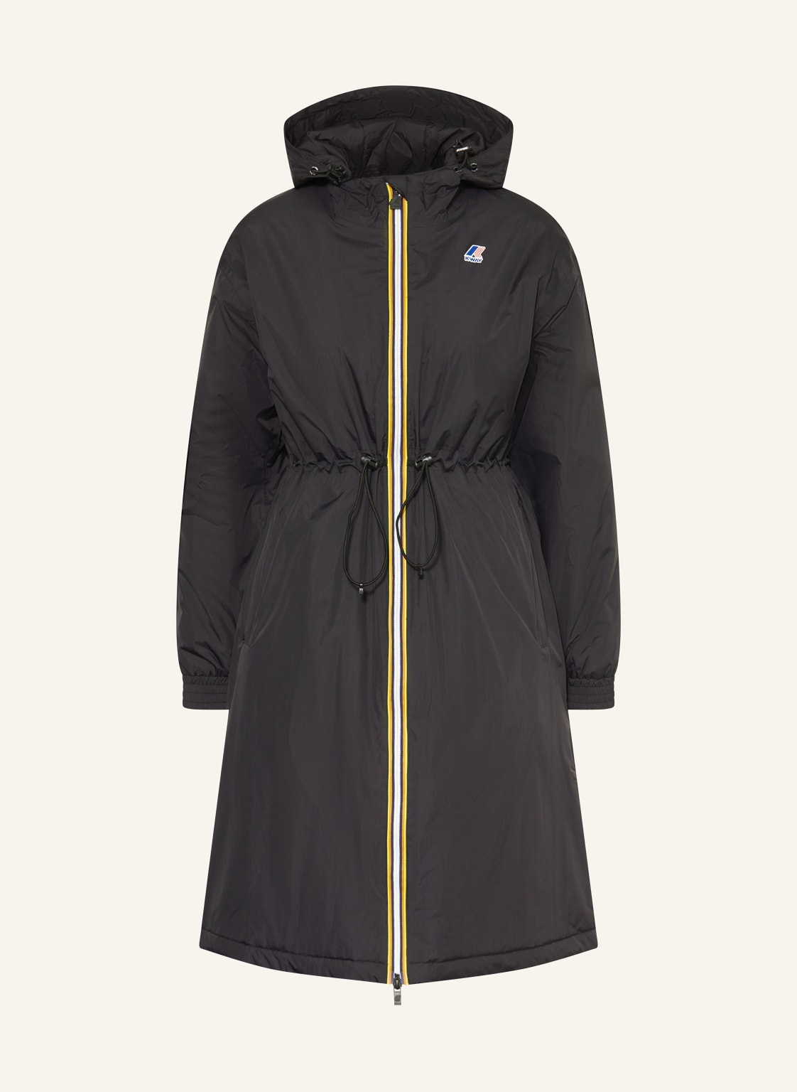 K-Way Regenmantel Le Vrai Delia schwarz von K-way