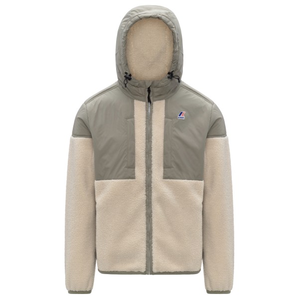 K-Way - Samson 4.0 Orsetto - Fleecejacke Gr M beige/grau von K-way