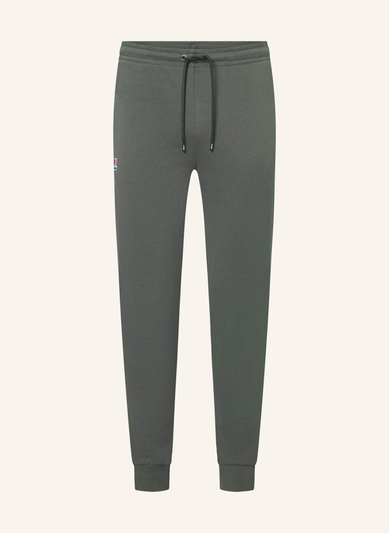 K-Way Sweatpants Le Vrai Bishop Poly Cotton gruen von K-way