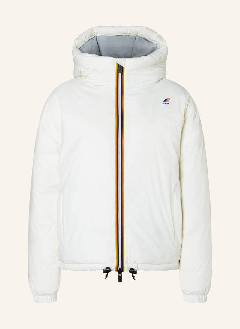 K-Way Winterjacke Le Vrai 4.0 Albine Heavy Warm weiss von K-way