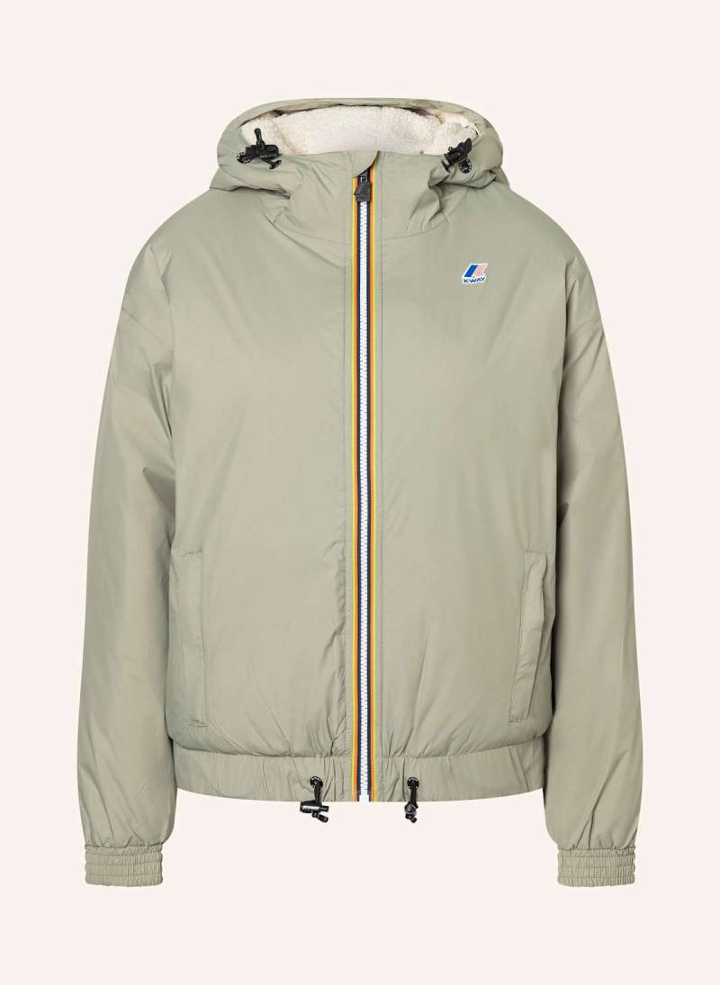 K-Way Winterjacke Le Vrai 4.0 Albine Orsetto gruen von K-way