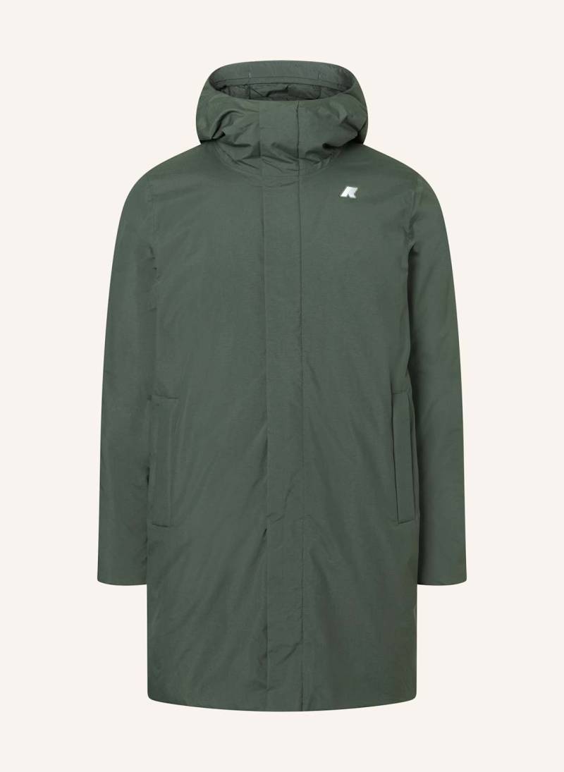 K-Way Winterjacke Thomas Warm Ottoman gruen von K-way