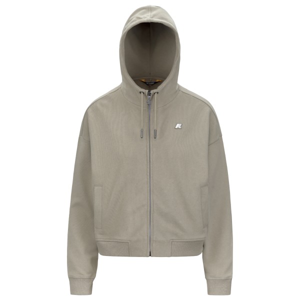 K-Way - Women's Arwen Fleece Peach - Freizeitjacke Gr M grau von K-way