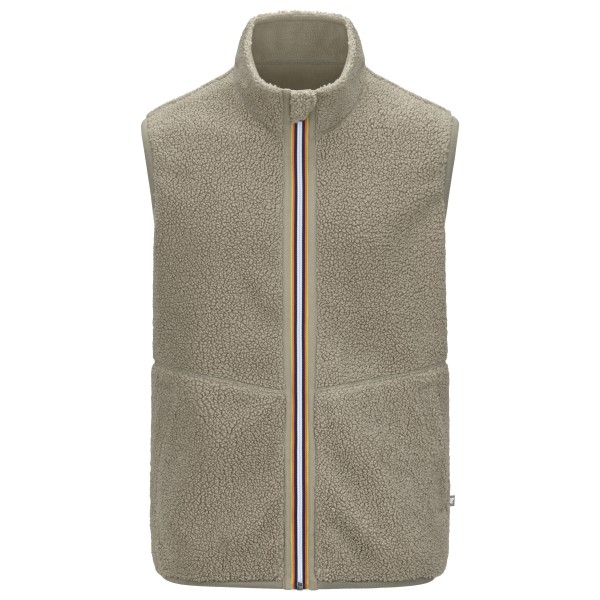 K-Way - Yannick Sherpa Polar Double - Fleeceweste Gr XL beige von K-way