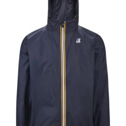 K-way Blaue Unisex Windbreaker Jacke Aus Nylon von K-way