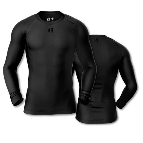 K.Noah Tech-Fiber Compression Longsleeve Shirt - L von K.Noah