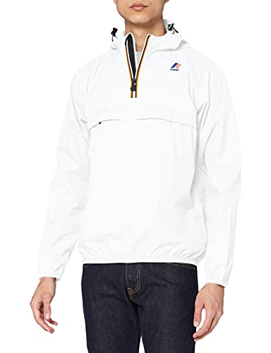 K-Way Herren-LE VRAI Leon 3.0 Bluse Lange Ärmel Jacke Gr. S, weiß von K-Way