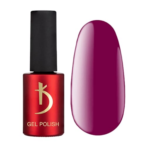 Exklusiv UV Nagellack Gel für Nägel - Deep Purple - Gel Nail Polish UV-LED -7ml- langlebig - Glanz Nude Maniküre - DIY Nageldesign - Farbe GelNägel Manicure von K