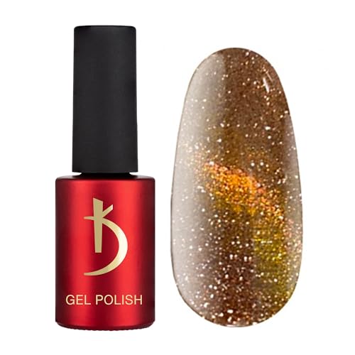 K Professional Nagellack - Cat Shine - Bronze - Gel Nail Polish UV LED -7ml- UV Nagellack - Gel Nägel - Gellack - 22CS (Magnetisch braun) von K