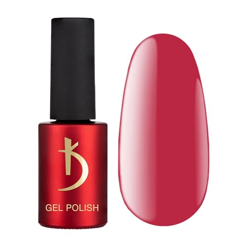 K Professional Nagellack - Bright Pink Red - Gel Nail Polish UV LED -7ml- UV Nagellack - Gel Nägel - Gellack - 122P (Rot Rosa) von K