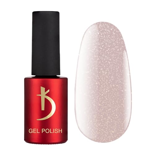 UV Nagellack Gel für Nägel - Beige Shimmer - Gel Nail Polish UV-LED -7ml- langlebig - Glanz Maniküre - DIY Nageldesign - Farbe GelNägel Manicure von K