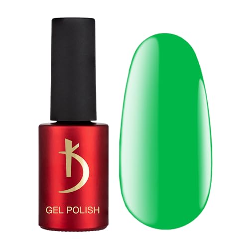 UV Nagellack Gel für Nägel - Green Neon - Gel Nail Polish UV-LED -7ml- langlebig - Glanz Maniküre - DIY Nageldesign - Farbe GelNägel Manicure von K