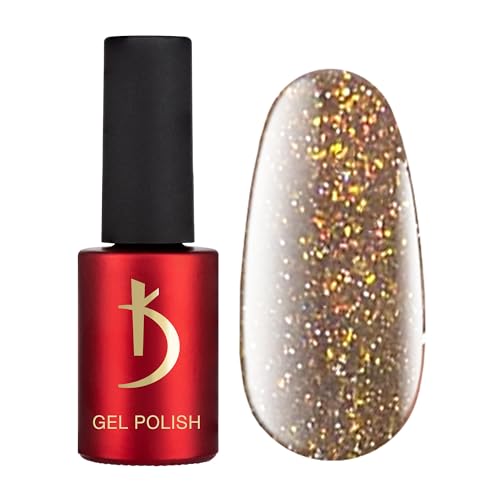 UV Nagellack Gel für Nägel - Sparkle Polar Light - Gel Nail Polish UV-LED -7ml- langlebig - Glanz Maniküre - DIY Nageldesign - Farbe GelNägel Manicure von K