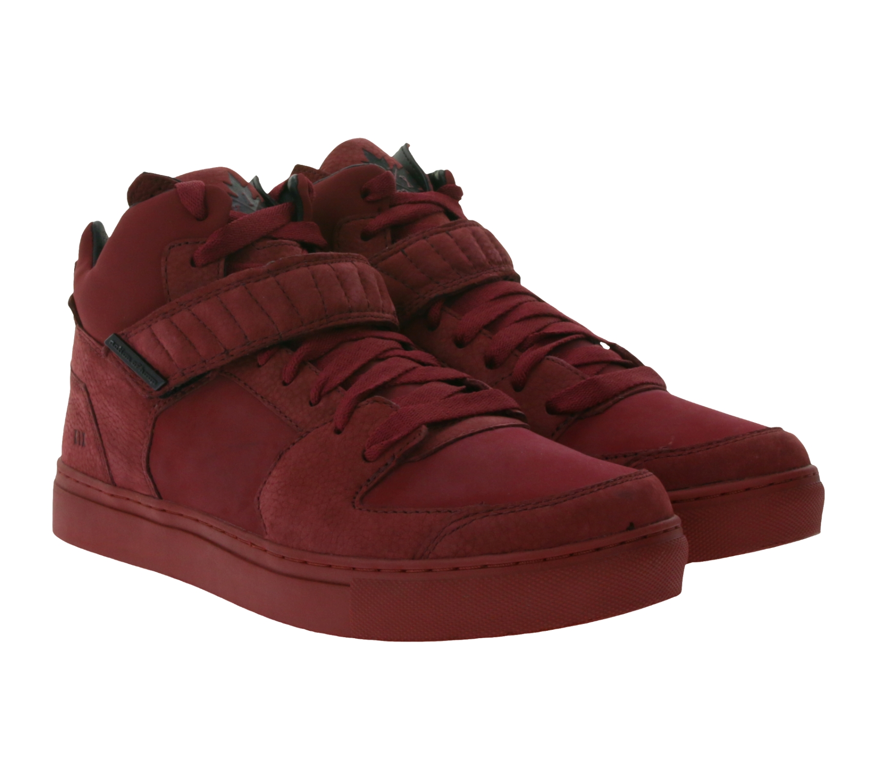 K1X | Kickz Encore High LE Winter-Schuhe warme Herren Winter-Boots High aus Nubuk-Leder 1163/0600/6604 Rot von K1X | KICKZ