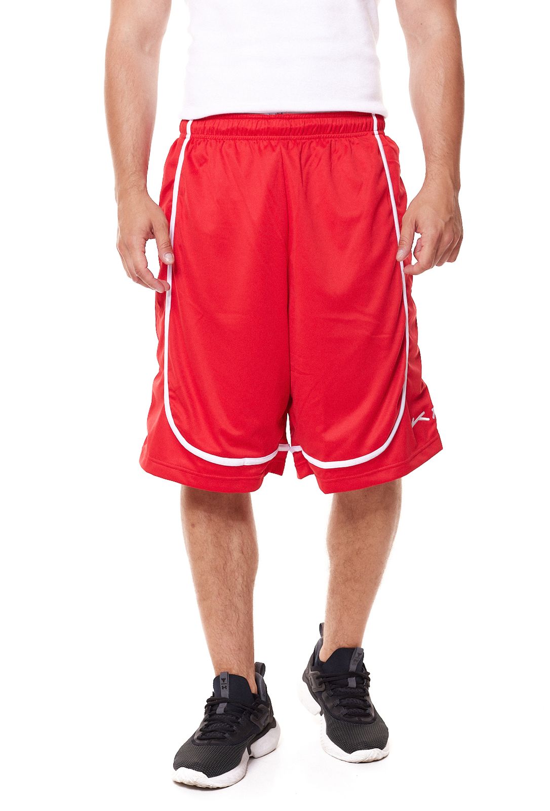 K1X | Kickz Hardwood League Uniform Shorts Herren Basketball-Hose 7401-0003/6112 Rot/Weiß von K1X | KICKZ