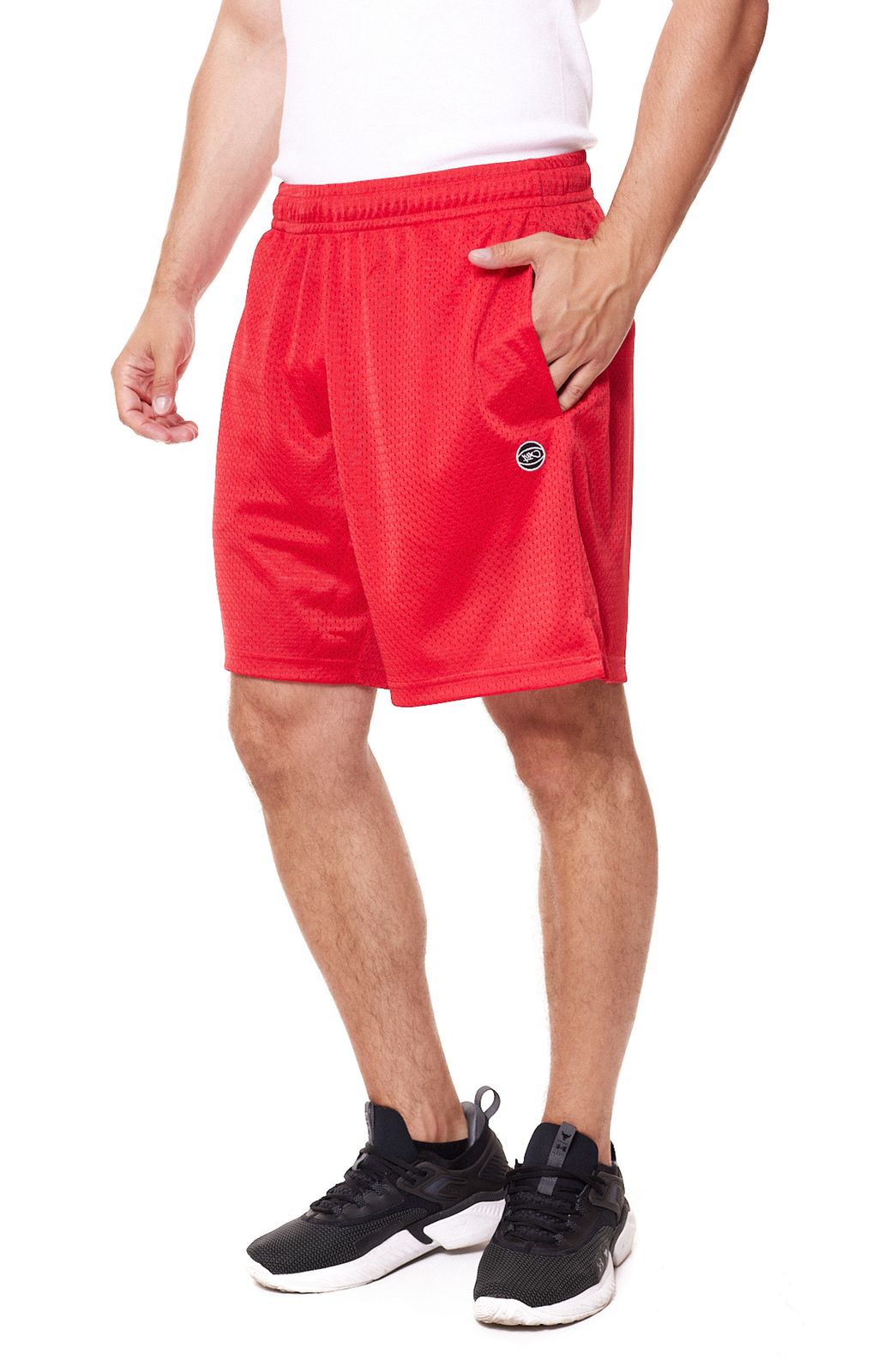 K1X | Kickz NOS Oldschool Shorts Herren Trainings-Shorts 1202-4100/6650 Rot von K1X | KICKZ