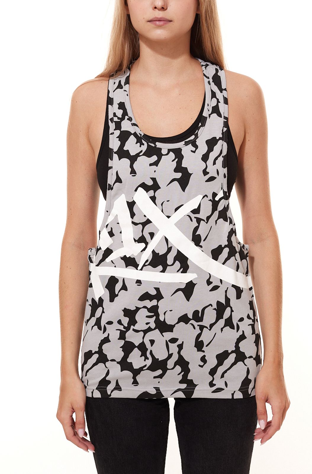 K1X | Kickz Wmns Tear it Up Tank Top Damen Sommer-Shirt 6200-0115/0016 Grau/Schwarz von K1X | KICKZ