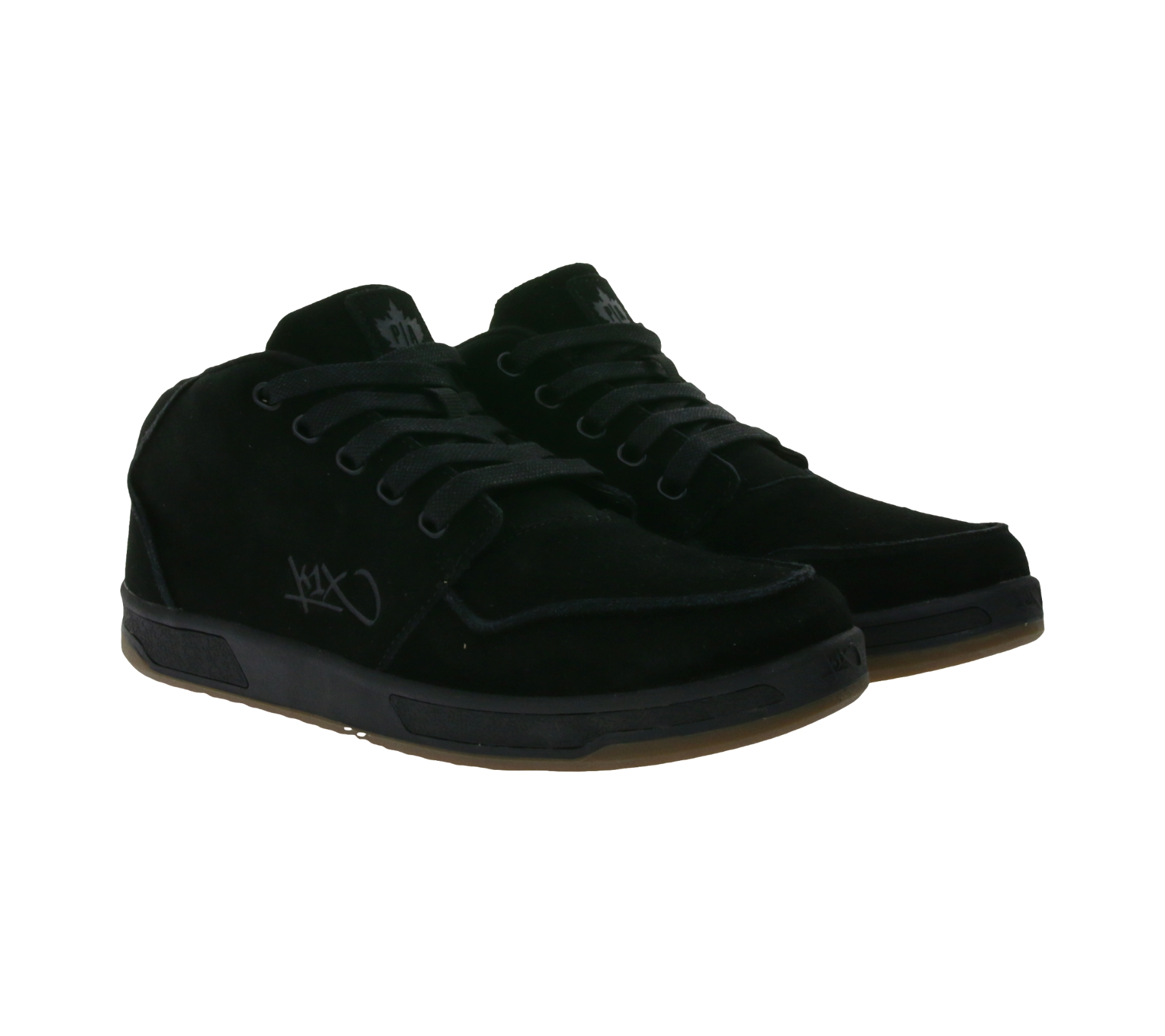 K1X | Meet The Parents LE Herren Halb-Schuhe Echtleder Schnür-Sneaker 6193-0603/0001 Schwarz von K1X | KICKZ