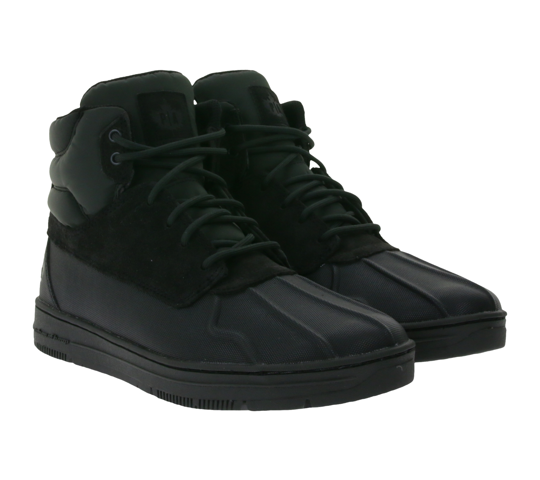 PARK AUTHORITY by K1X | Kickz Shellduck Herren High-Top Sneaker stylische Outdoor-Schuhe mit Lederanteil  6174-0203/0052 Schwarz von K1X | KICKZ