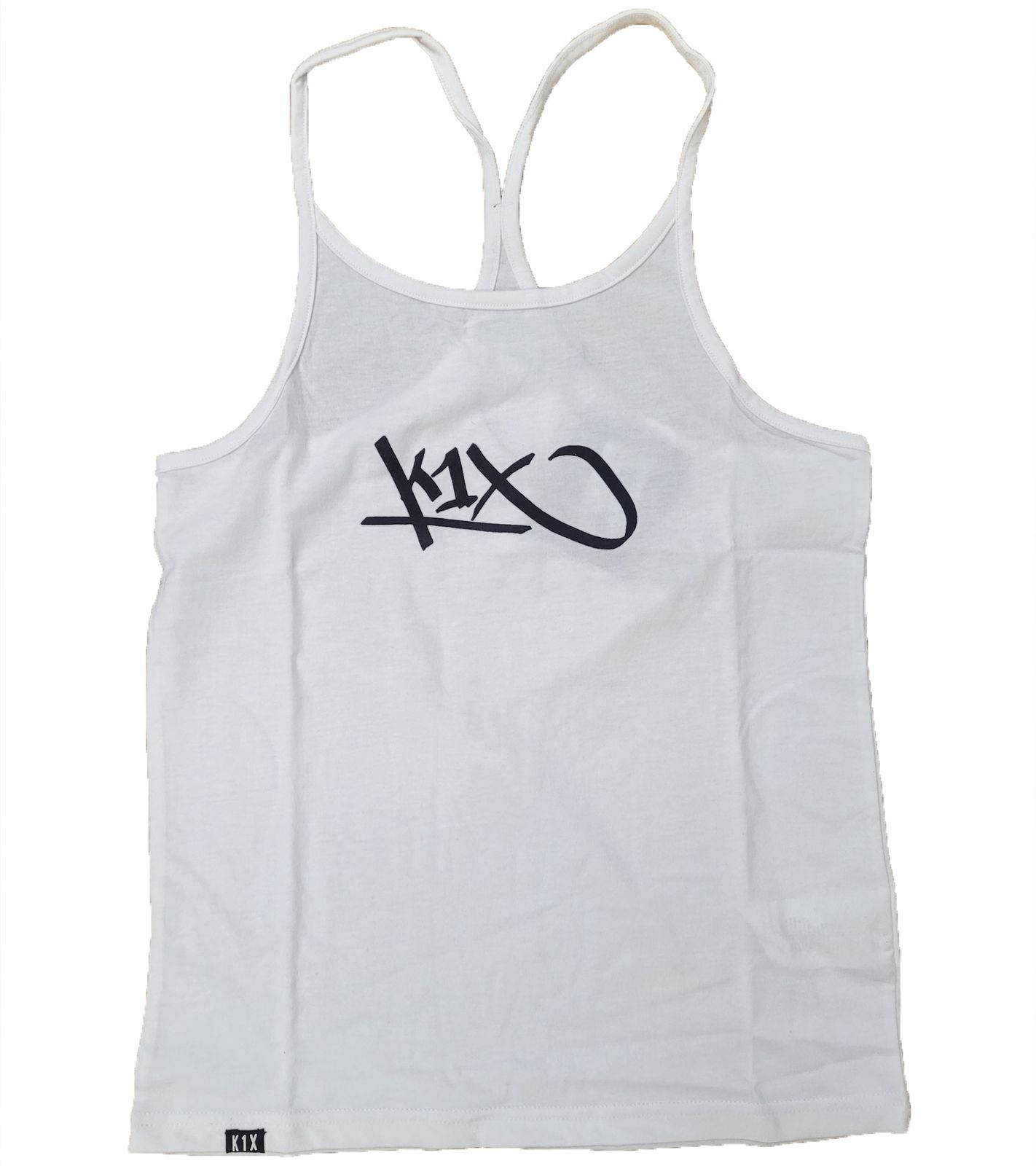 PARK AUTHORITY by K1X | Kickz Tank Top Damen Sommer-Shirt 6200-0137/1000 Weiß/Schwarz von K1X | KICKZ