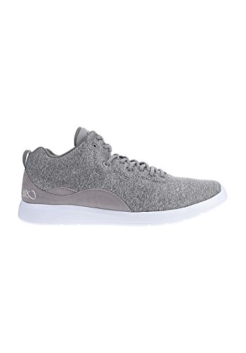 K1X | Kickz RS 93 Sneaker Zeitlose Schnür-Schuhe 1161-0303/8801 Freizeit-Schuhe Alltags-Schuhe Grau, Größe:42 1/2 von K1X