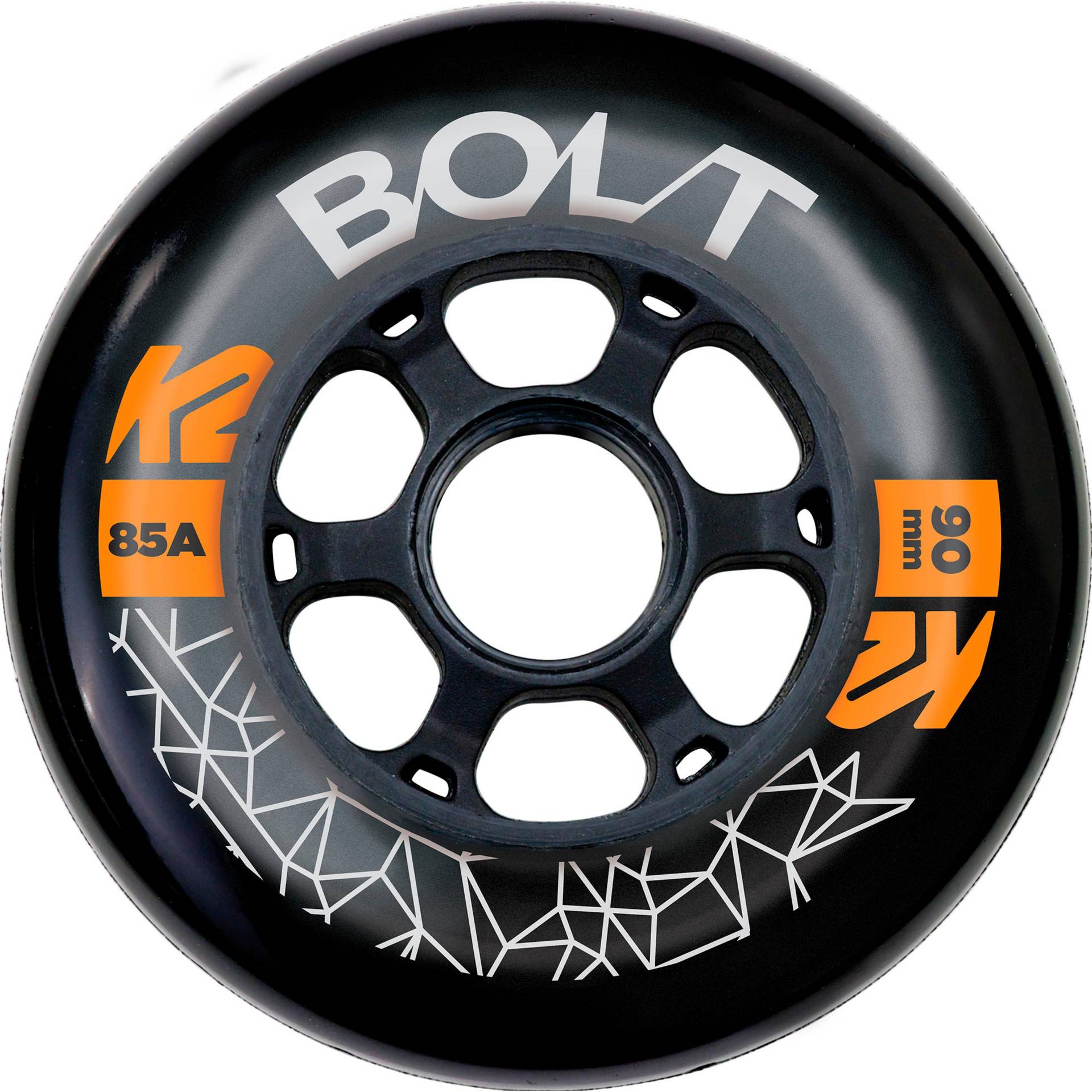 K2 BOLT 90 MM 85A 8-WHEEL PACK W ILQ 9 Inliner-Rollen von K2