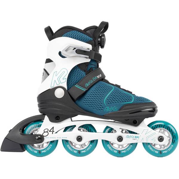 K2 Damen Inlineskates ALEXIS 84 BOA teal_white von K2