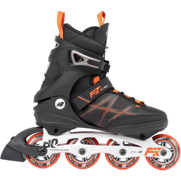 K2 Herren Inlineskates F.I.T. 80 ALU black_red von K2