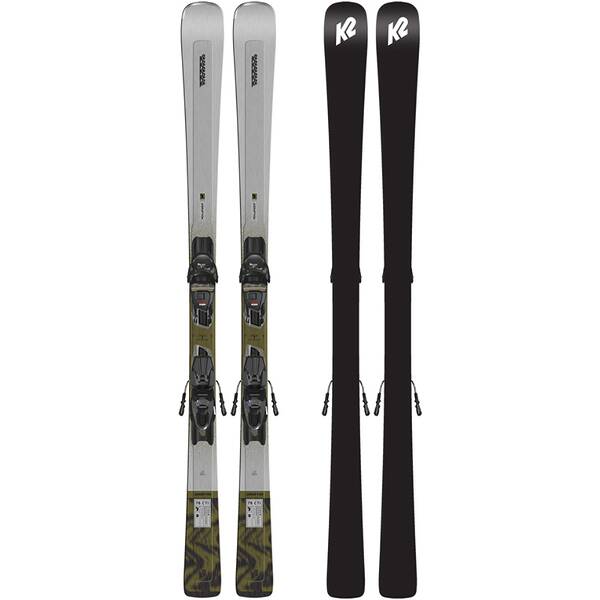 K2 Herren Ski DISRUPTION 76 CTI - M3 11 Compact Quikclik black - anthracite SET von K2